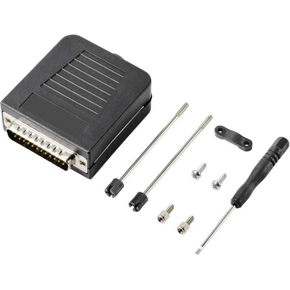 Thumbnail - Tru Components D-SUB Steckverbinder, Elektronikkabel + Stecker, Schwarz