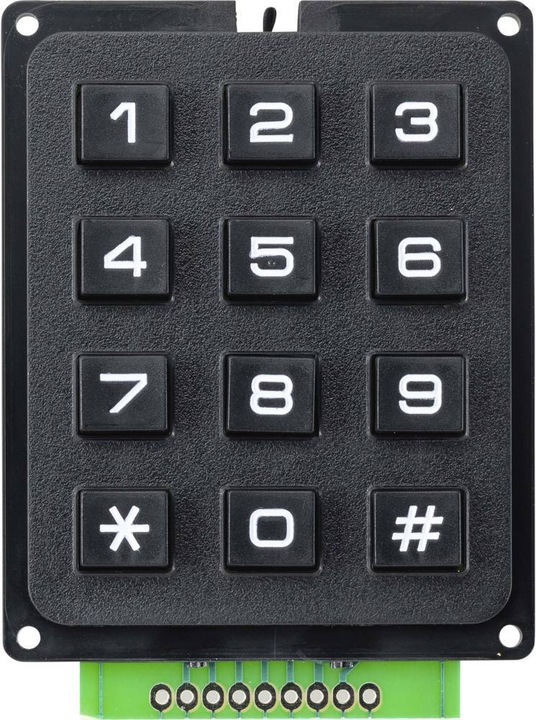 Image du produit Tru Components Matrice clavier 3x4