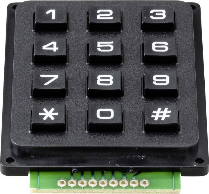 Image du produit Tru Components Matrice clavier 3x4