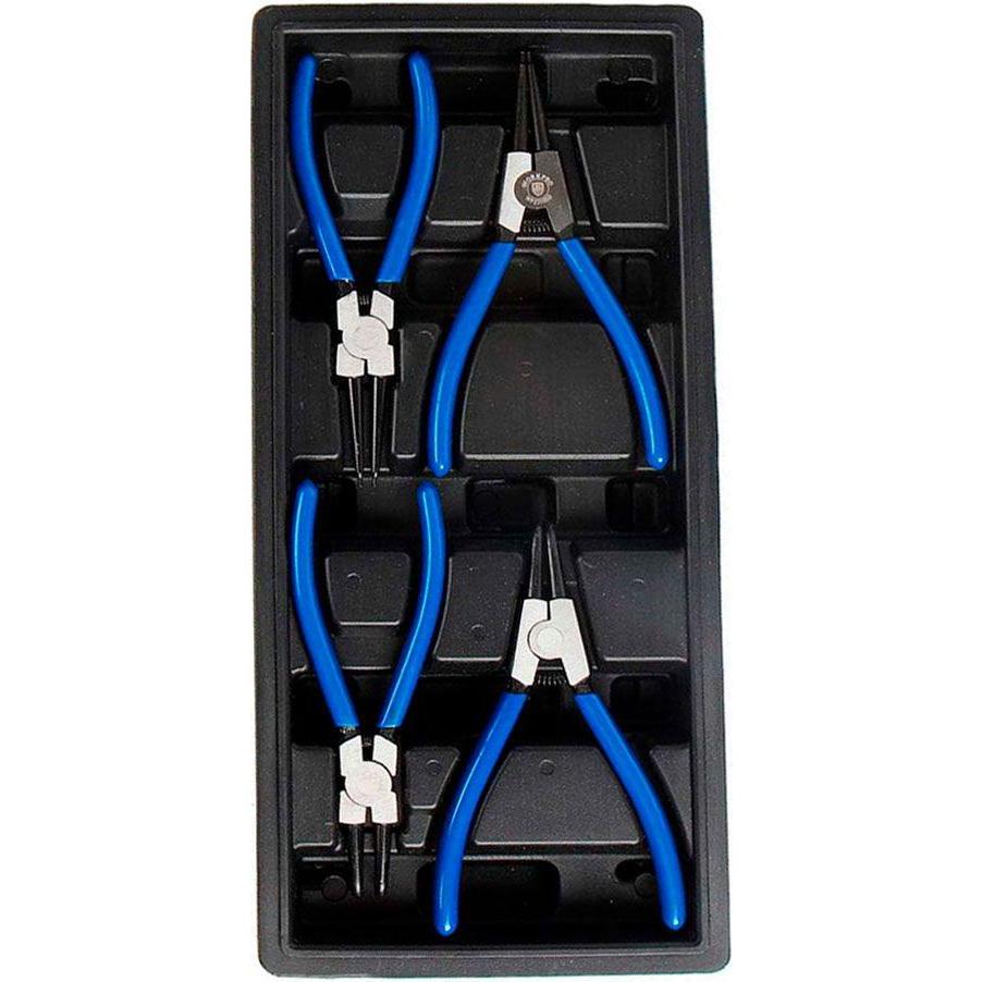 Workpro, Pinza, Circlip pliers, 4 piece set (180 mm)