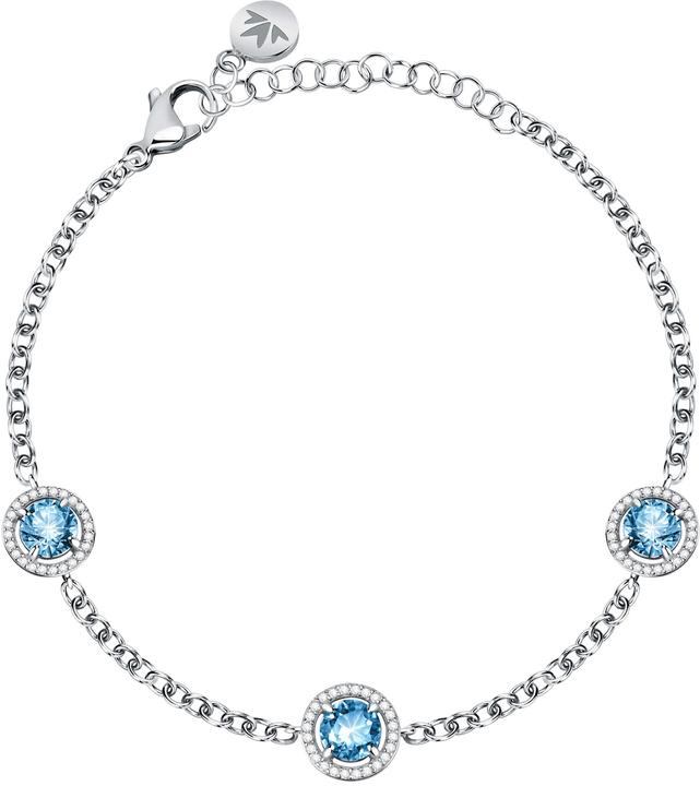 Immagine prodotto Morellato TESORI BR.CZ/ACQUAMARINA 16+3CM (Argento)