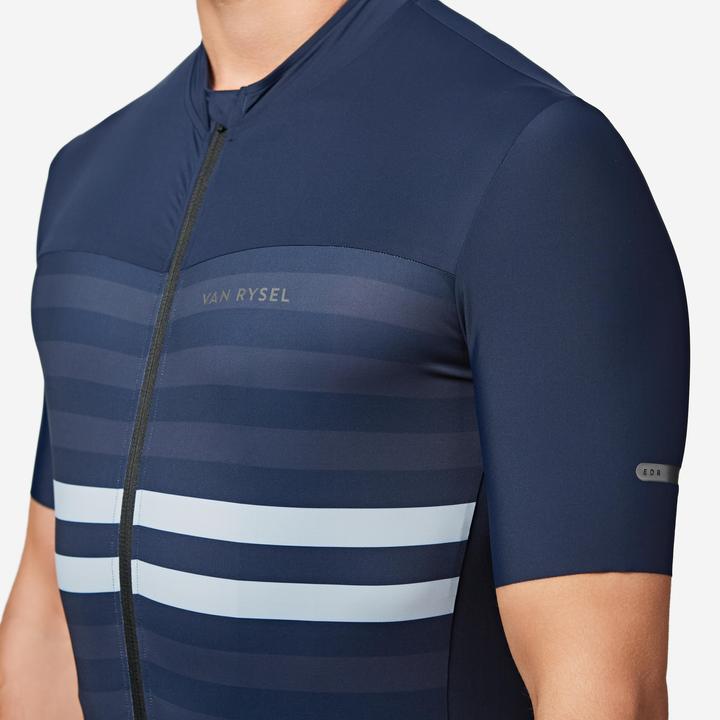 Produktbild Van rysel Rennrad Fahrradtrikot Sommer kurzarm Herren Slimfit Endurance 2 dunkelblau (S)