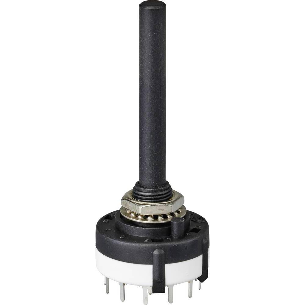Thumbnail - Tru Components Drehschalter, Taster + Schalter, Schwarz