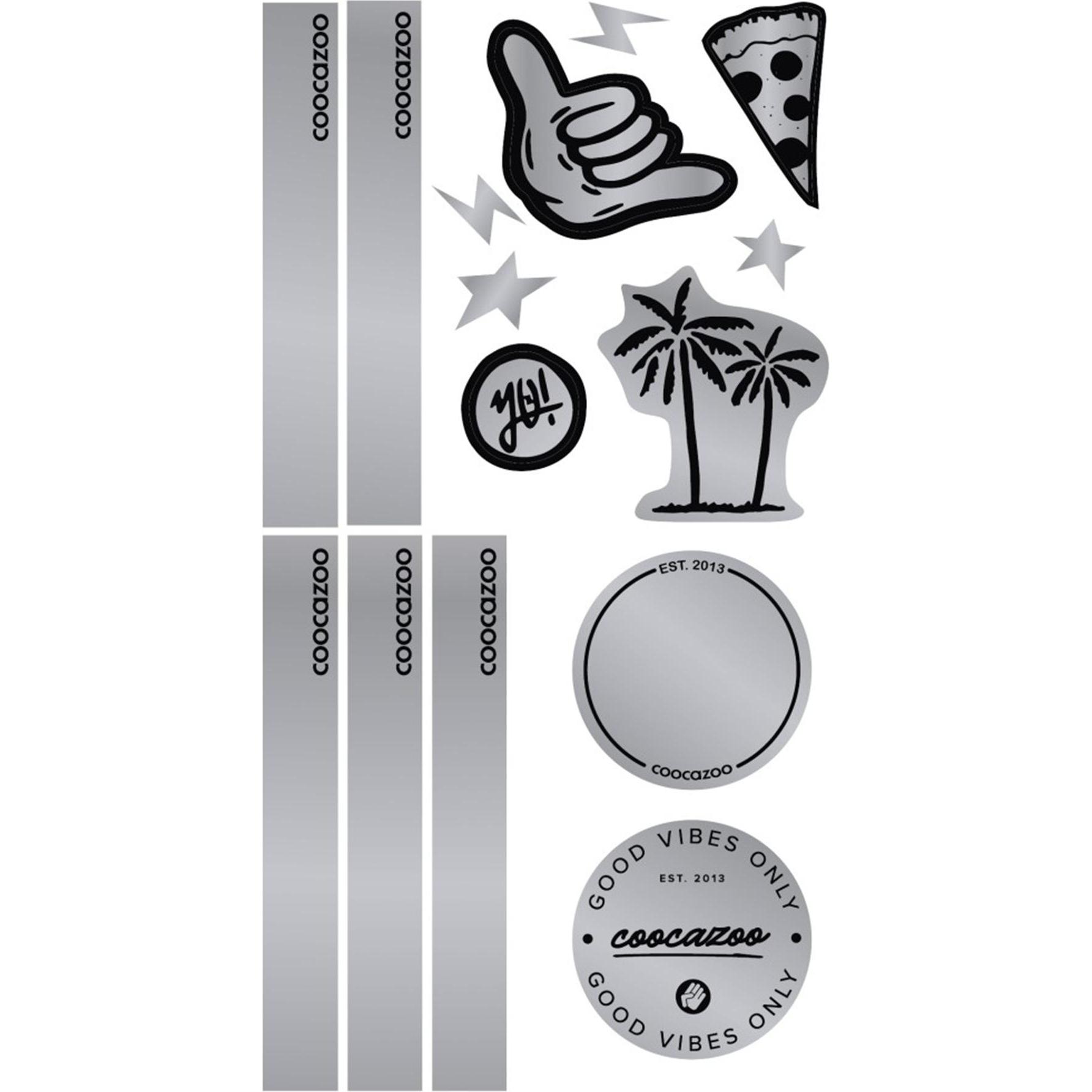 Thumbnail - Coocazoo, Sticker, Black