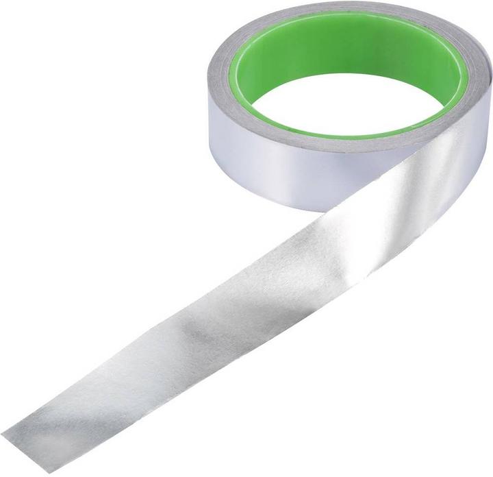 Actual product image Tru Components Conductive metal adhesive tape, 10 m (25 mm)