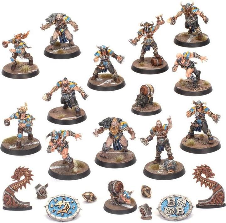 Produktbild Games Workshop Norse Blood Bowl Team: Norsca Rampagers (Kunststoff)