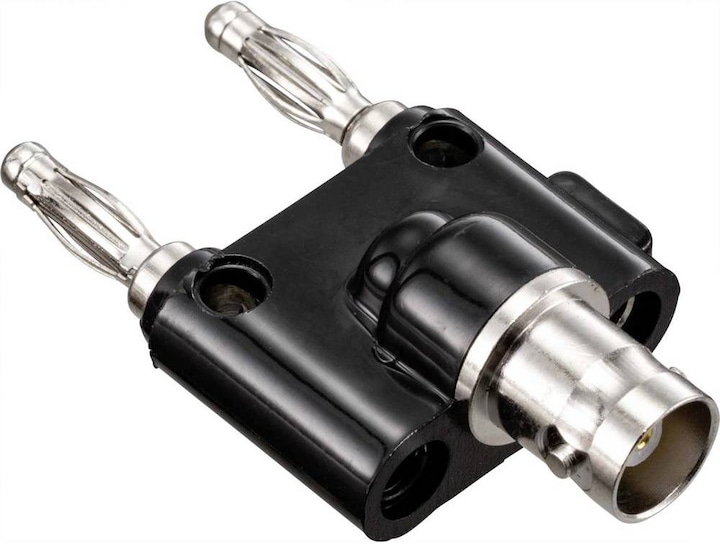 Produktbild Tru Components Adapter BNC-Bchse 2x Bananenstecker