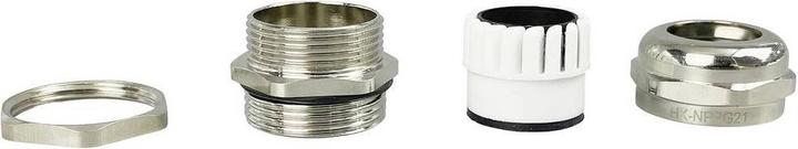 Actual product image Tru Components Cable gland metal PG21