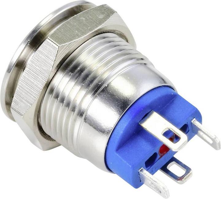 Actual product image Tru Components Push button series GQ12-AF-10E