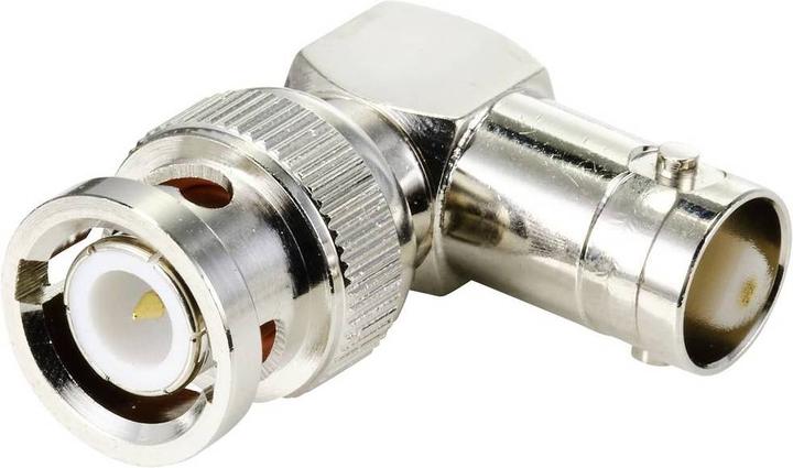 Tru Components Adaptateur BNC coudé mâle/femelle BNC