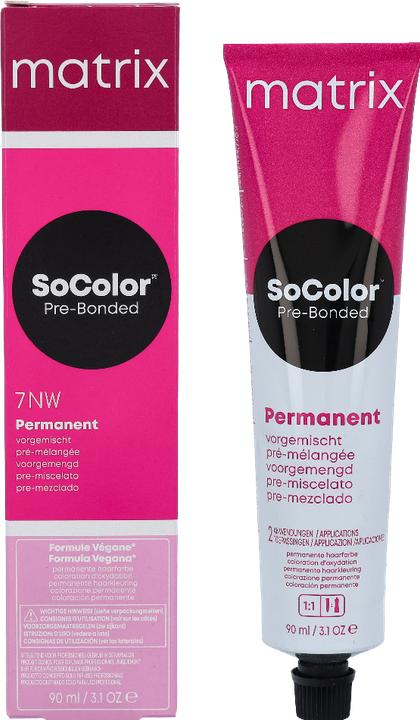 Image du produit Matrix Socolor 7NW blond moyen naturel chaud 90ml (7NW)