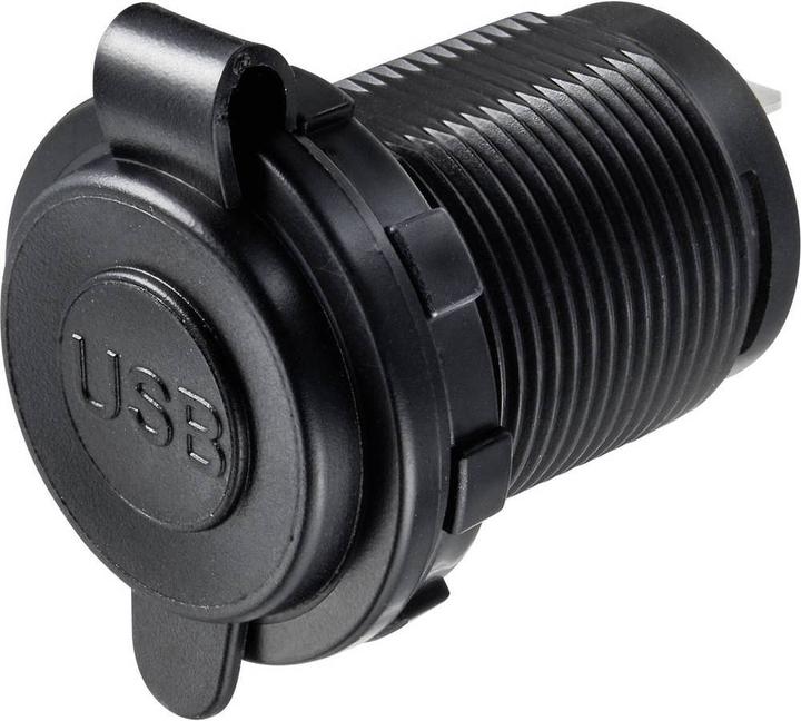 Immagine prodotto Tru Components Spina di ricarica USB con 2 porte USB A Installazione della presa Contenuto 1 pz.