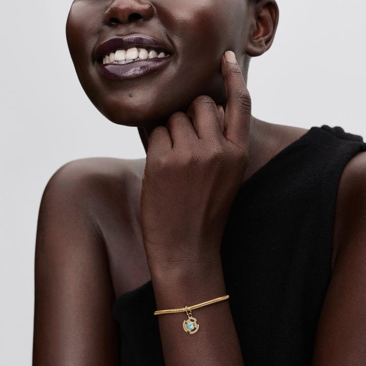 Image du produit Pandora Marvel Iron Man Arc Reaktor Charm (Émail, Plaqué or, Métal)