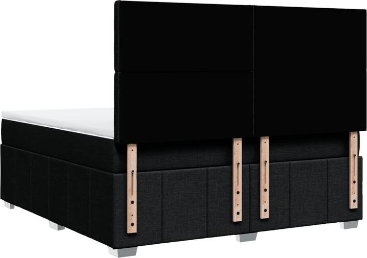 Image du produit VidaXL Bo x lit de saut avec matelas 90 x 200 cm Tissu (90 x 200 cm, 90 x 200 cm)