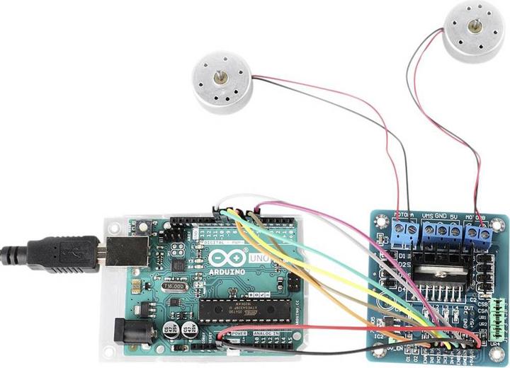 Actual product image Tru Components L298N Dual H-Bridge Stepper Motor Driver Module