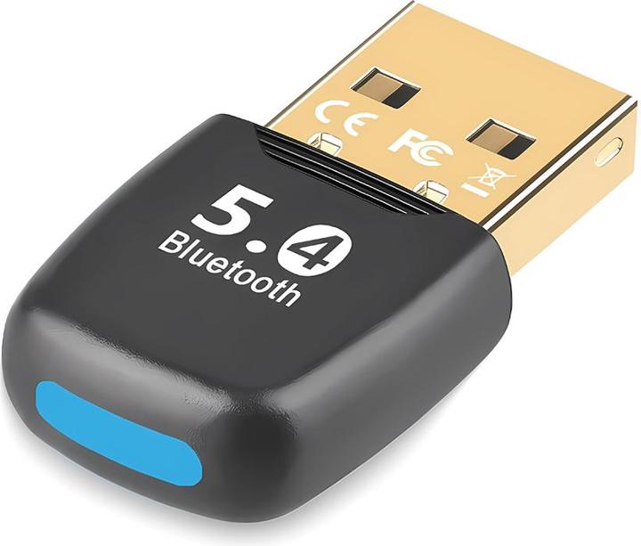 Actual product image Techsuit - Bluetooth Adapter BlueJet (A20) - for PC, Bluetooth 5.4, Plug&Play, EDR&BLE - Black (Transmitter & Receiver)