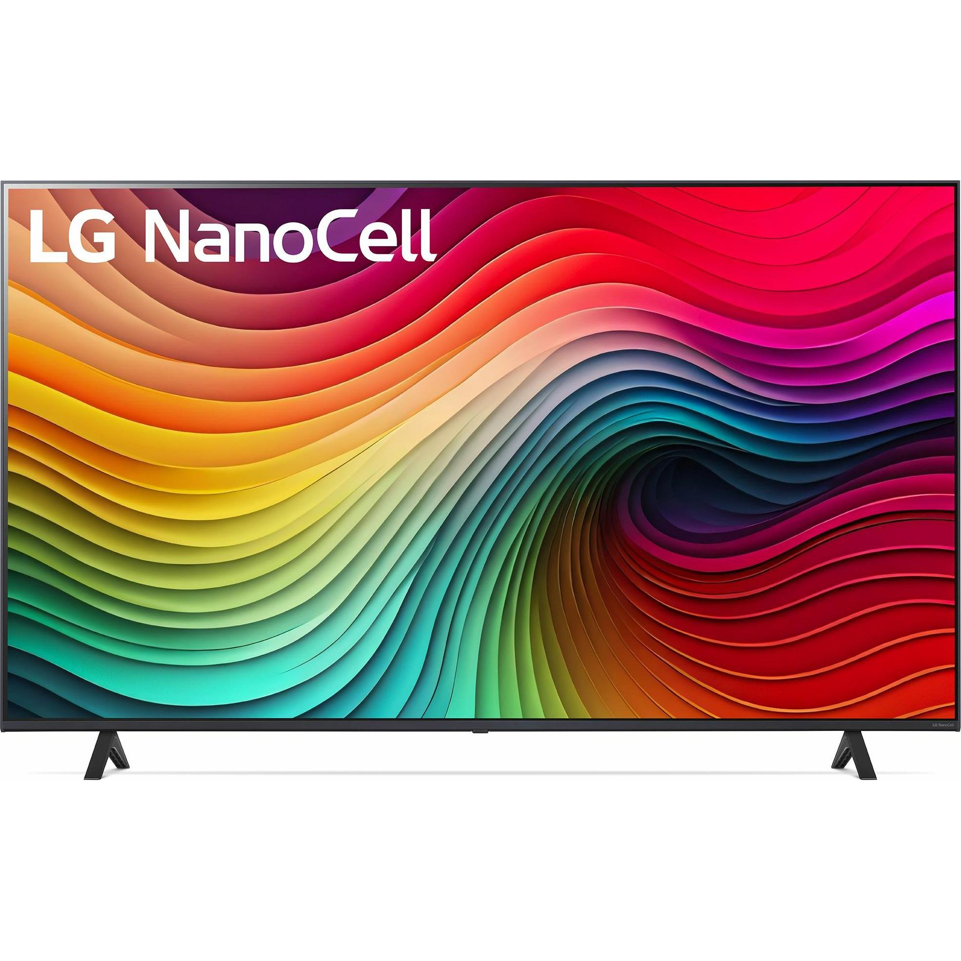 LG 55NANO81T6A (55", NANO81, Nano-Cell, 4K, 2024), TV, Schwarz