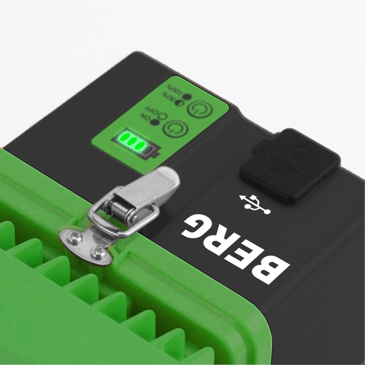 Berg WECHSELAKKU FÜR BCL POWER LED 20 (87241), Akku Ladegerät