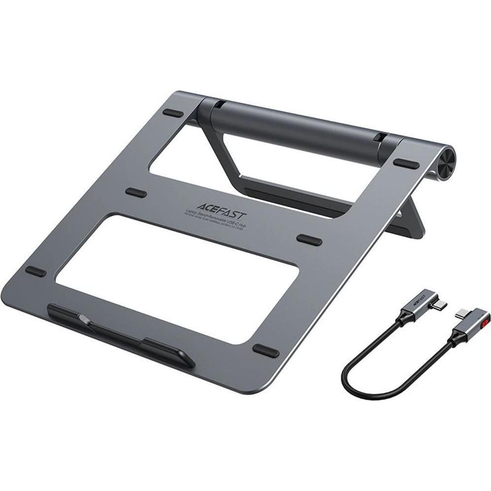 Acefast E5 (USB-C), Dockingstation + USB Hub, Schwarz