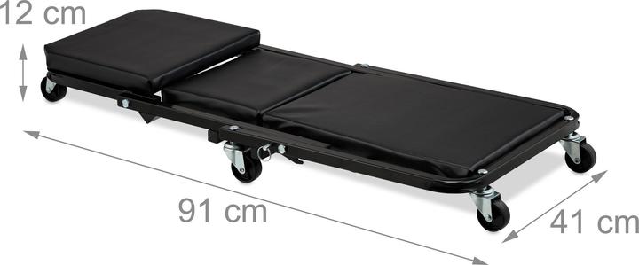 Actual product image Relaxdays Workshop rolling cart