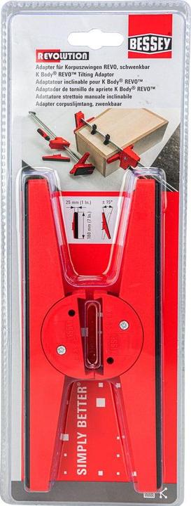 Actual product image Bessey Adapter K Body clamp KR-AS sch (170 mm)