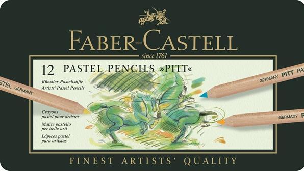 Immagine prodotto Faber-Castell Pitt pastello (Multicolore, 12 x)