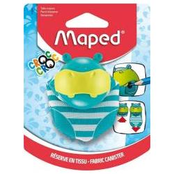 Thumbnail - Maped, Spitzer, Spitzdose CROC CROC HIPPO, türkis, 20er Display Spitzdose in Form eines Nilpferdes, Auffangbehälter