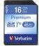 Produktbild Verbatim SDHC Card Class 10 Premium (16 GB, SDHC, U1, UHS-I)