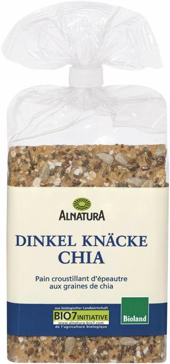 Produktbild Alnatura Bio Dinkel Chia Knäcke 200g (200 g)