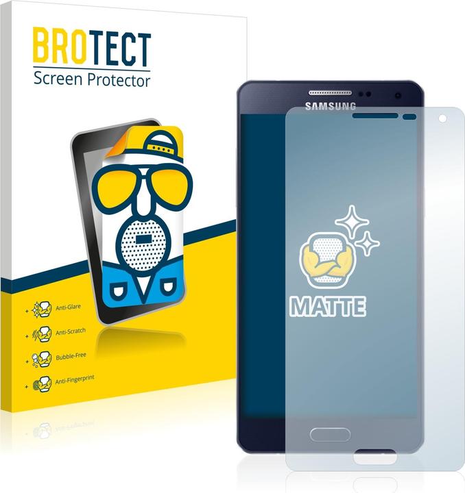 Produktbild BROTECT Entspiegelungs-Schutzfolie Displayschutz Matt (2 Stück, Samsung Galaxy J5 (2015))
