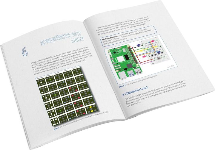 Actual product image Franzis Maker Kit for Raspberry Pi 5