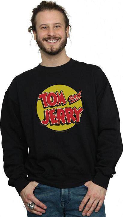 Actual product image Tom & Jerry Mens Circle Logo Sweatshirt (3XL)