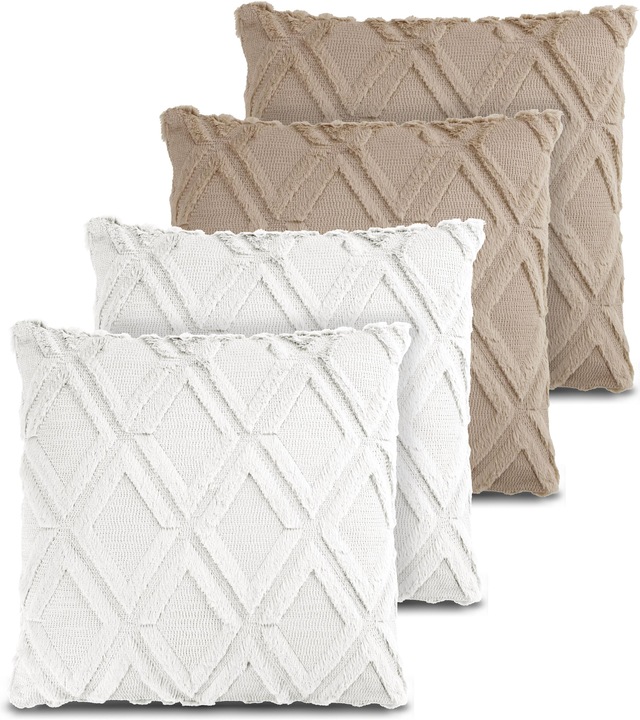 Produktbild Aspero 4er Set Kissenbezüge inkl. Füllung Sofia (45 x 45 cm)