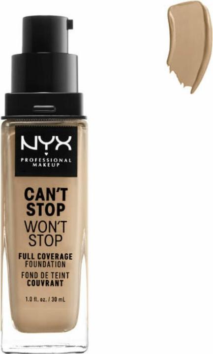 Image du produit NYX Professional Make-Up Can't Stop Won't Stop (7,5 Beige pâle)