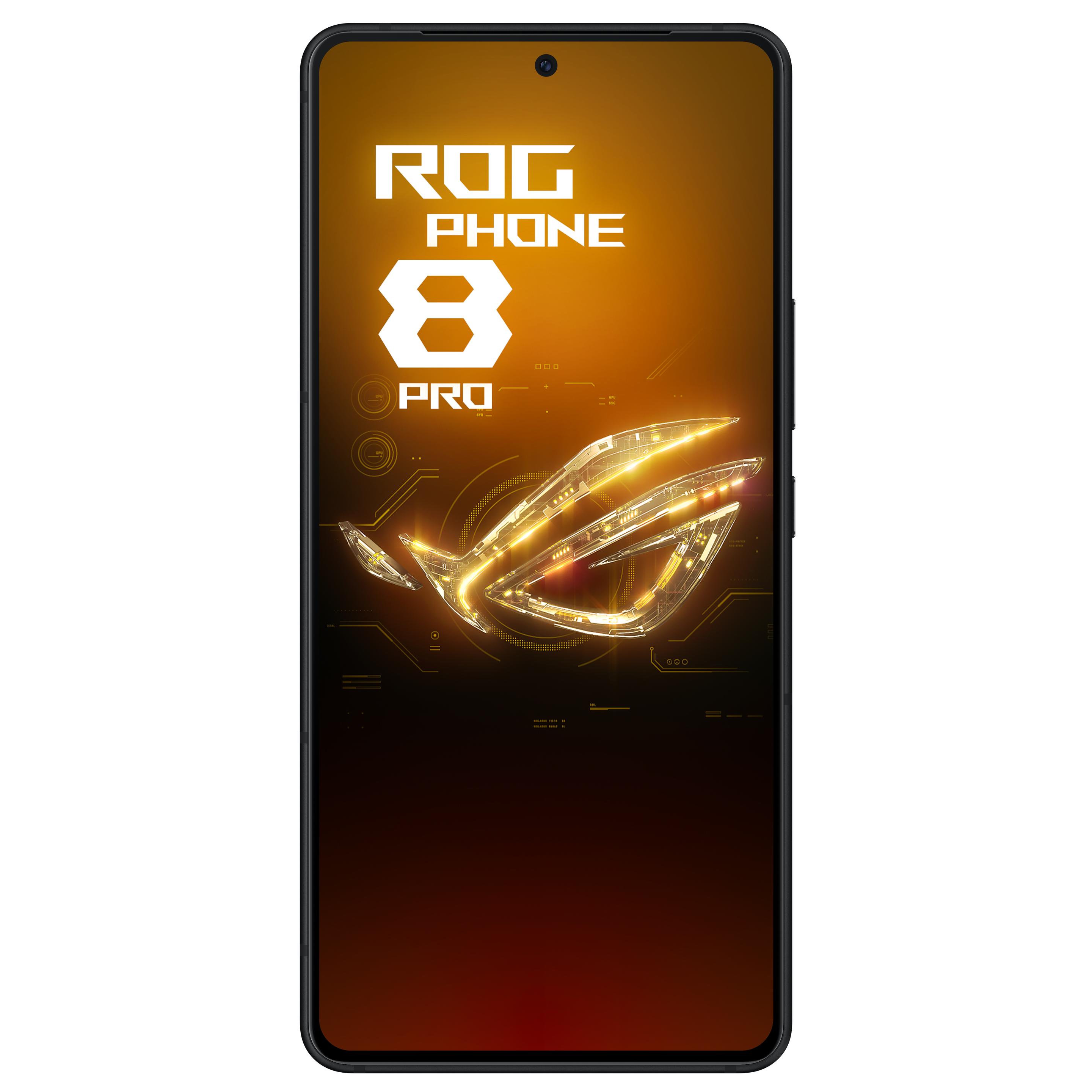 ASUS ROG Phone 8 Pro (512 GB, Phantom Black, 6.78", Dual SIM, 5G), Smartphone, Schwarz