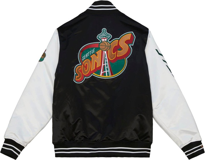 Produktbild Mitchell & Ness M&N Varsity Satin Jacke - NBA Seattle SuperSonics - L (L)