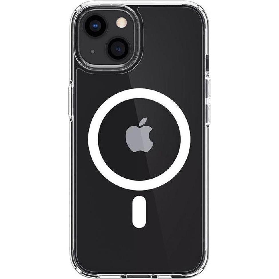 Spigen Ultra Hybrid (Apple iPhone 13), Smartphone Hülle, Weiss, Transparent
