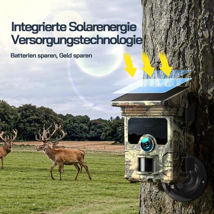 Actual product image Wolfang WT03 4K Wildkamera mit Nachtsicht