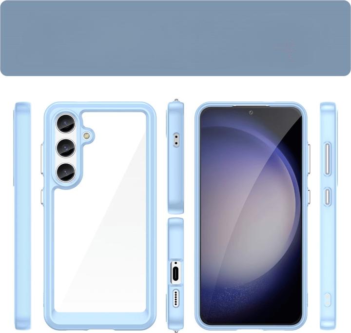 Produktbild Cover-Discount Galaxy S25+ Plus - Schützende Acryl-Handyhülle mit erhöhtem Rand (Samsung Galaxy S25+)