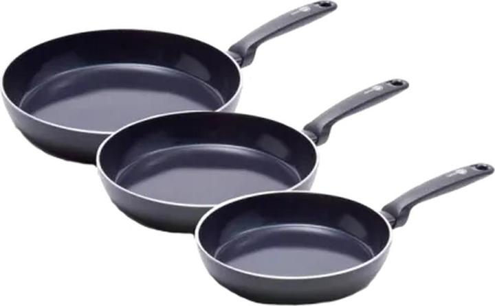 Image du produit Greenpan Torino Set de pots à cookie 3 pièces (24 cm, Ensemble de casseroles et de poêles de cuisson, Aluminium)