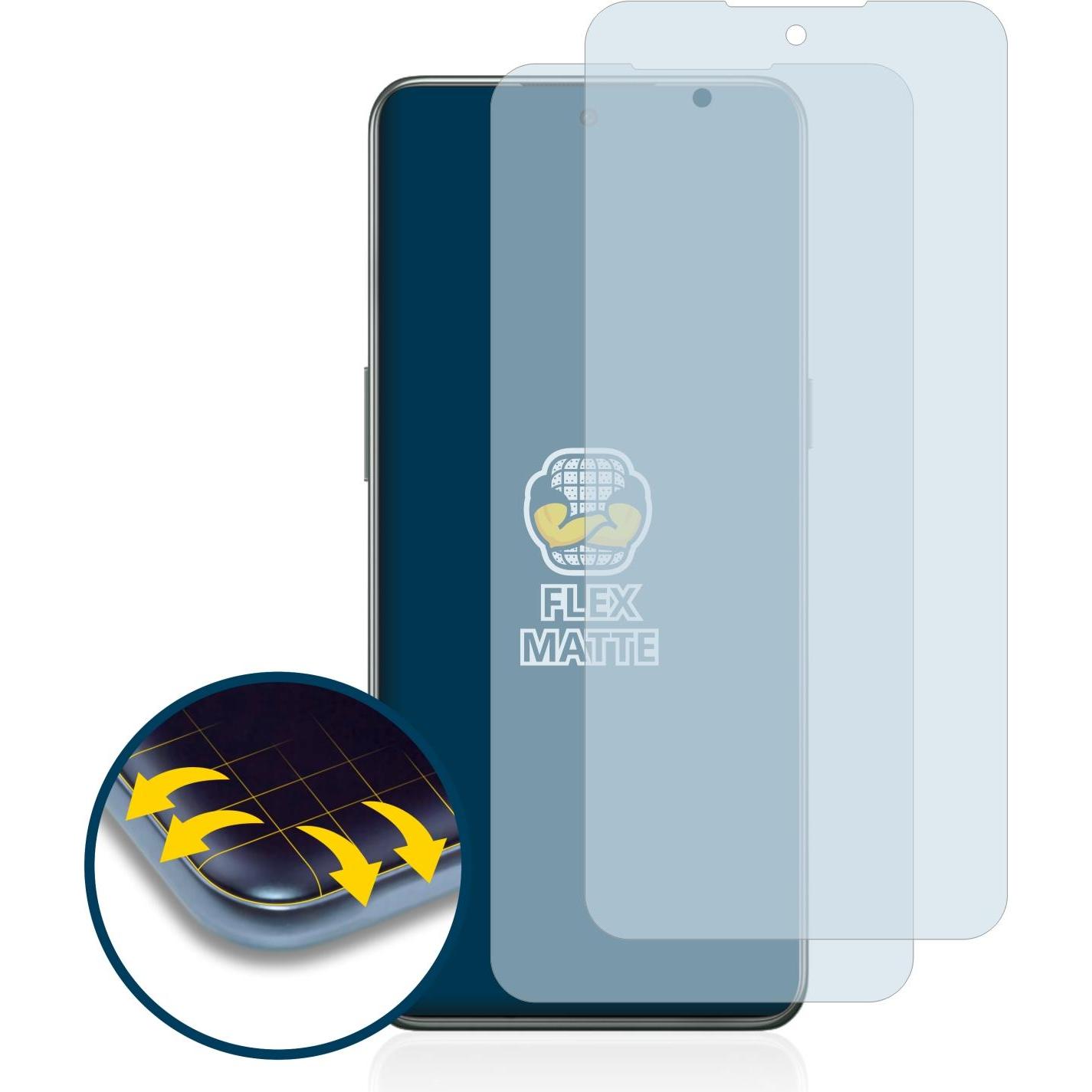 Thumbnail - BROTECT Full-Cover Displayschutz Matt (2 Stück, OnePlus 10 Pro 5G), Smartphone Schutzfolie, Grau