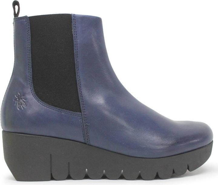 Actual product image Fly London Burn Leather Ankle Boots (39)