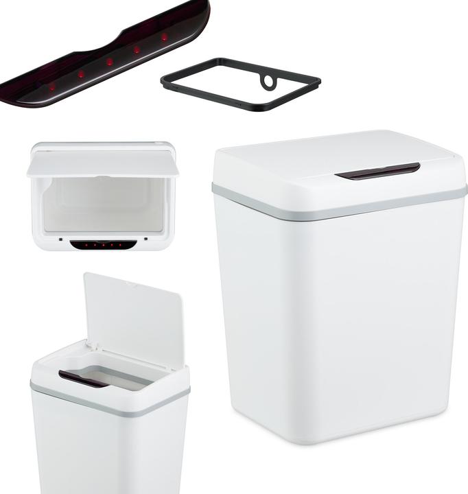 Produktbild Relaxdays Bad-Mülleimer (9 l)