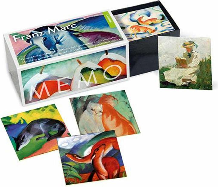 Actual product image Franz Marc. Memo (English, German)