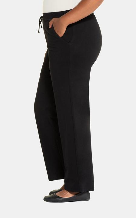 Immagine prodotto Ulla Popken Pantaloni in jersey con taglio della gamba dritto e tasche, fino alla taglia 72/74 (46, 48)