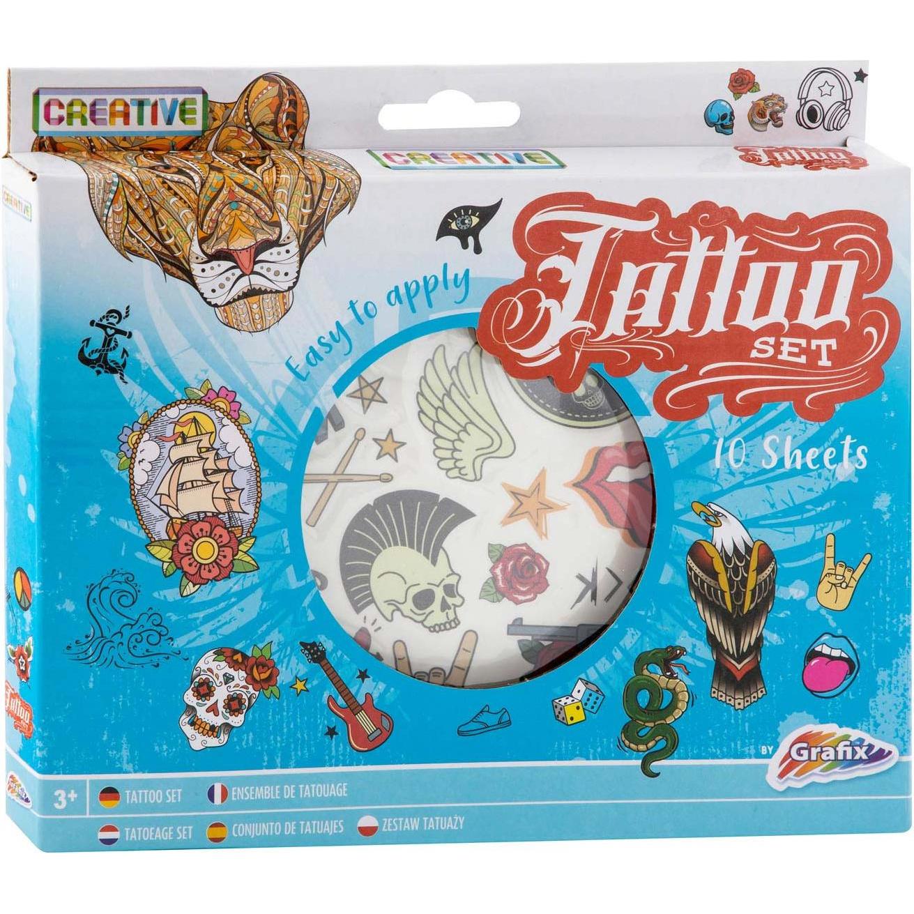 Thumbnail - Grafix Tattoo-Set Blau