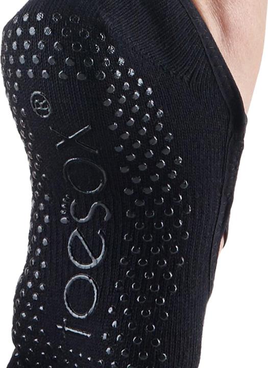 Actual product image Toesox Womens/Ladies Elle Gripped Half Toe Socks (S)