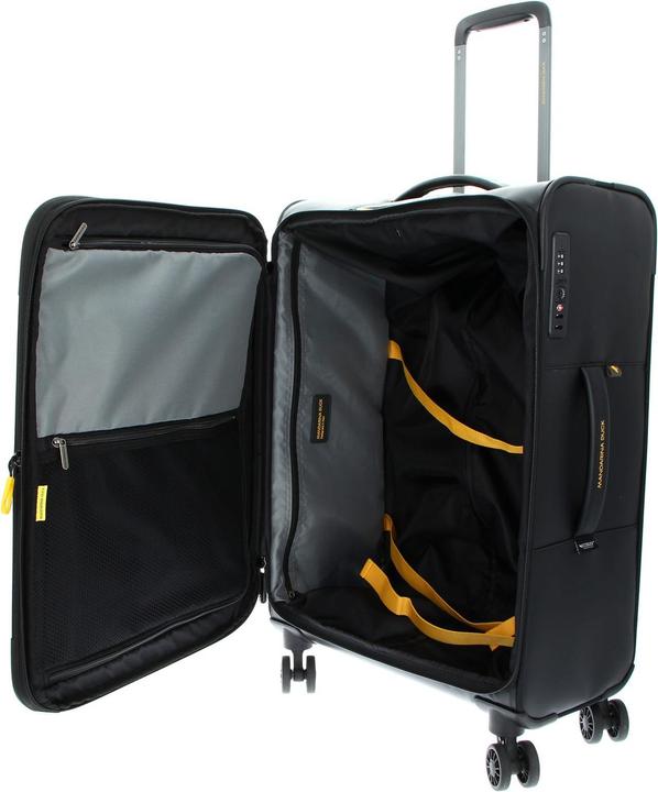 Actual product image Mandarina Duck Eco Coated 4-wheel trolley M 67 cm (68.50 l)