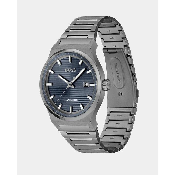 Actual product image BOSS Automatische Armbanduhr Candor - Schwarz und Blau (37 mm)