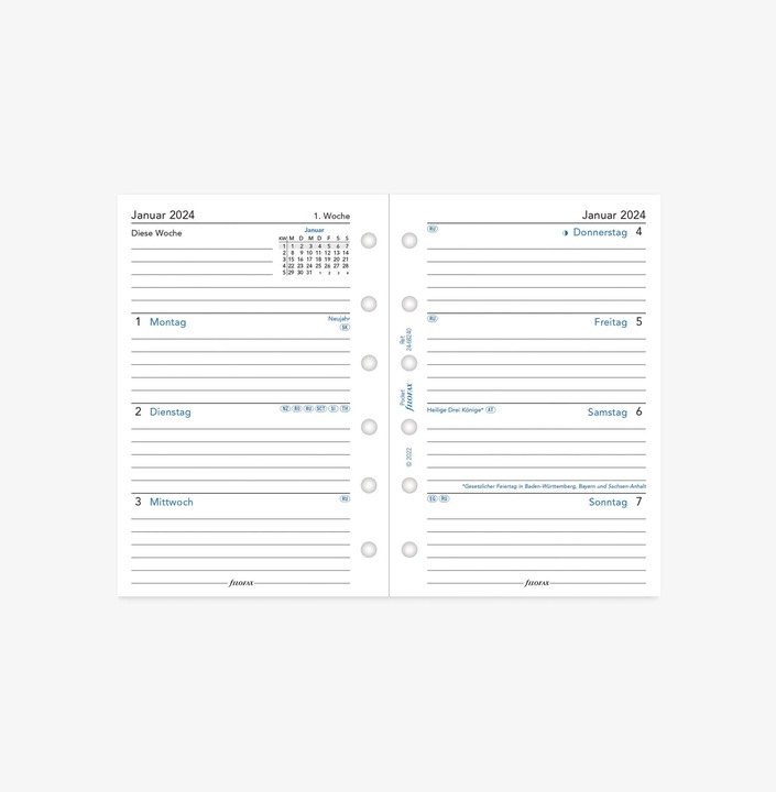 Image du produit Filofax Pochette (81 x 120 mm, Allemand)